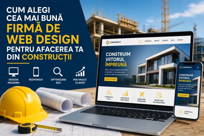 Cum alegi cea mai bună firmă de web design pentru afacerea ta din construcții – Ghid complet pentru o prezență online care aduce clienți