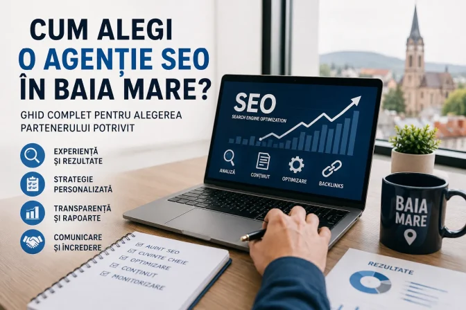 Cum alegi o agenție SEO în Baia Mare? Ghid complet pentru alegerea partenerului potrivit