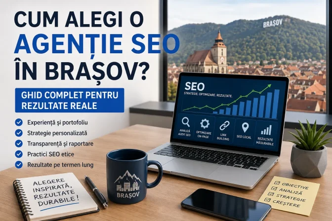 Cum alegi o agenție SEO în Brașov? 12 criterii esențiale pentru rezultate reale