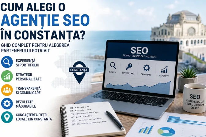 Cum alegi o agenție SEO în Constanța? Ghid complet pentru alegerea partenerului potrivit