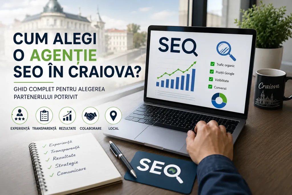 Cum alegi o agenție SEO în Craiova