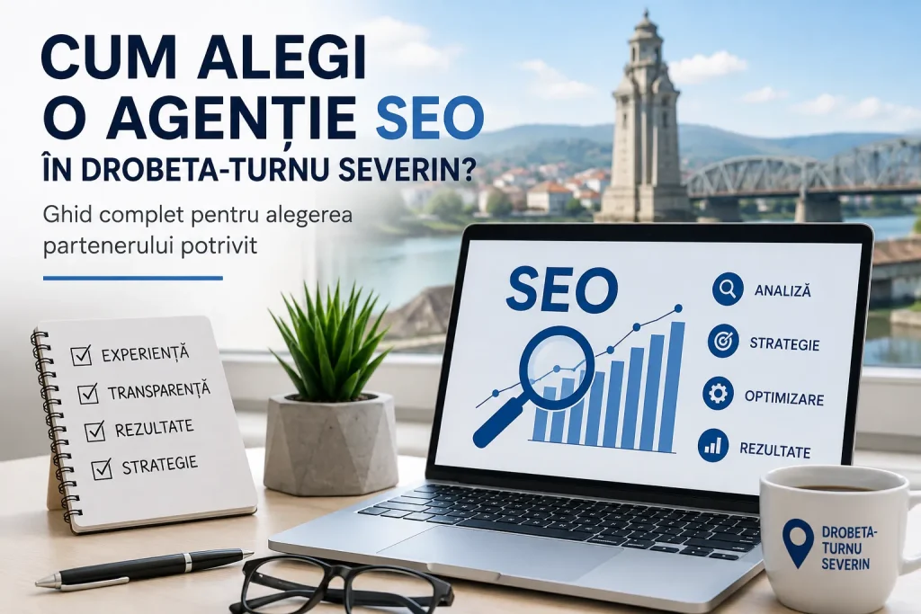 Cum alegi o agenție SEO în Drobeta Turnu Severin