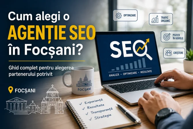 Cum alegi o agenție SEO în Focșani? Ghid complet pentru alegerea partenerului potrivit