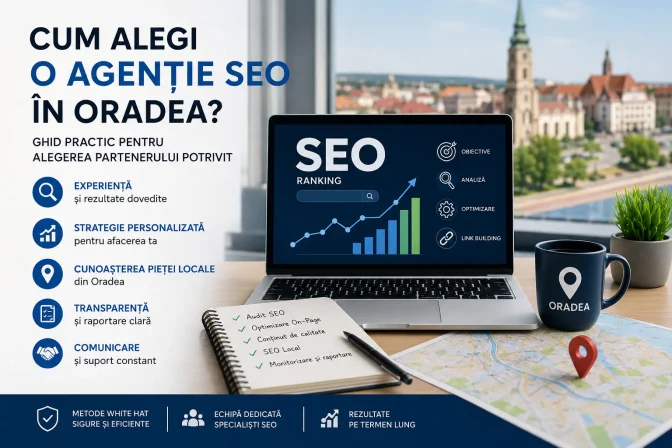 Cum alegi o agenție SEO în Oradea? Ghid complet pentru alegerea partenerului potrivit