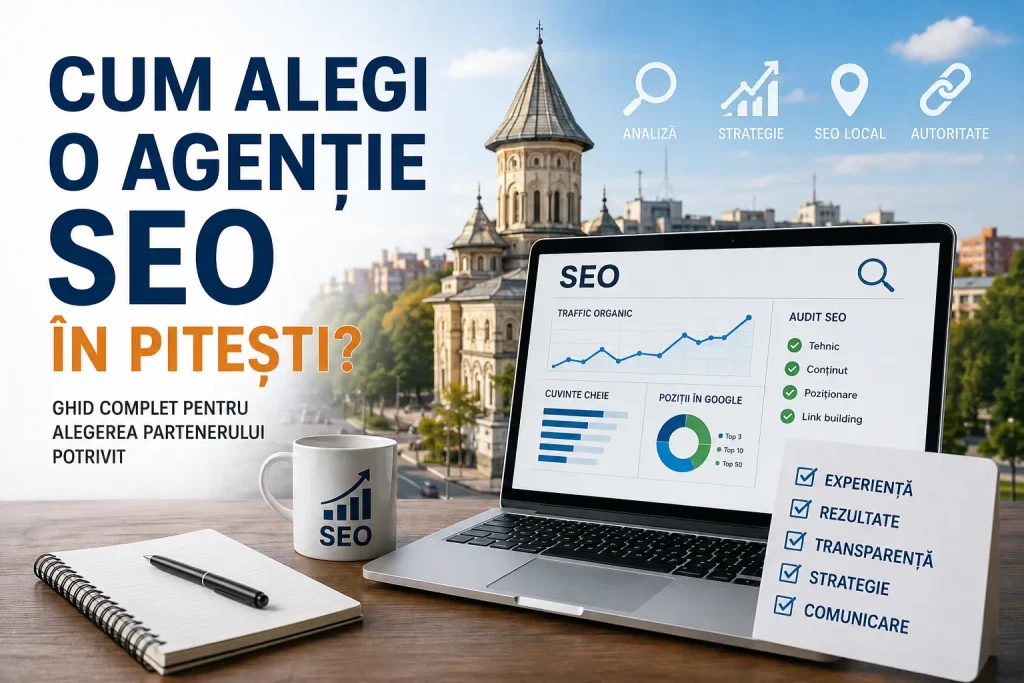 Cum alegi o agenție SEO în Pitești
