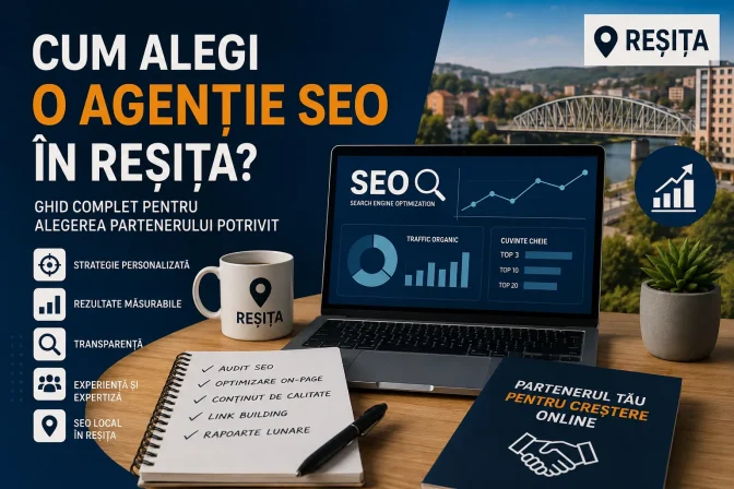 Cum alegi o agenție SEO în Reșița? Ghid complet pentru alegerea partenerului potrivit
