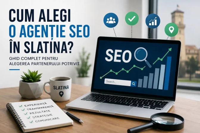 Cum alegi o agenție SEO în Slatina? Ghid complet pentru alegerea partenerului potrivit