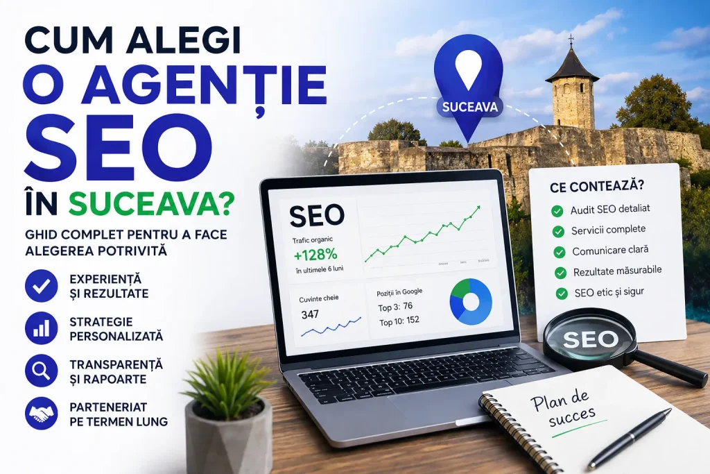 Cum alegi o agenție SEO în Suceava