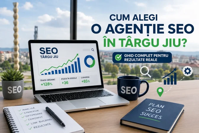 Cum alegi o agenție SEO în Târgu Jiu? Ghid complet pentru alegerea unui partener care aduce rezultate