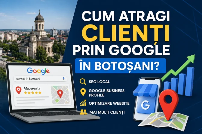 Cum atragi clienți prin Google în Botoșani – Strategii SEO și Google Business Profile care aduc mai mulți clienți