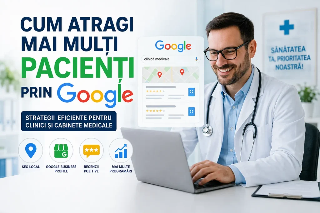 Cum atragi mai mulți pacienți prin Google