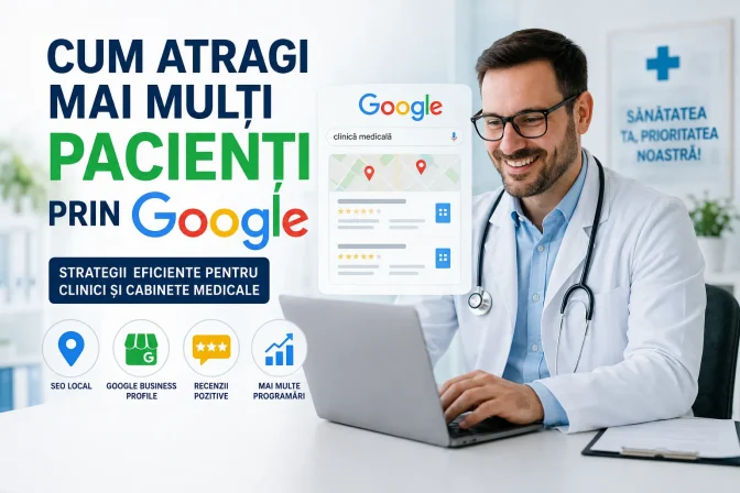 Cum atragi mai mulți pacienți prin Google – Ghid complet pentru creșterea vizibilității unei clinici