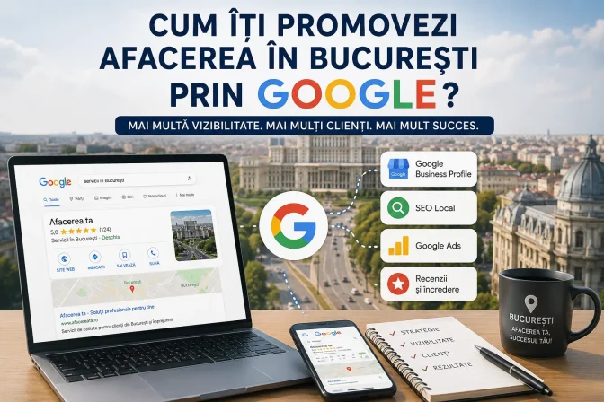Cum îți promovezi afacerea în București prin Google?