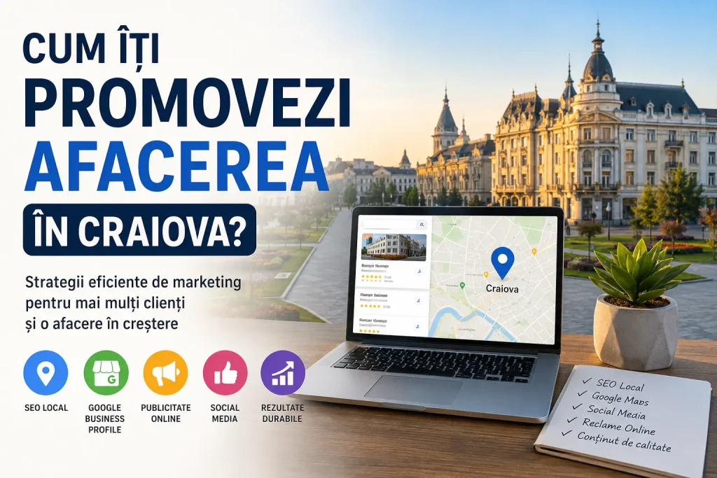 Cum îți promovezi afacerea în Craiova