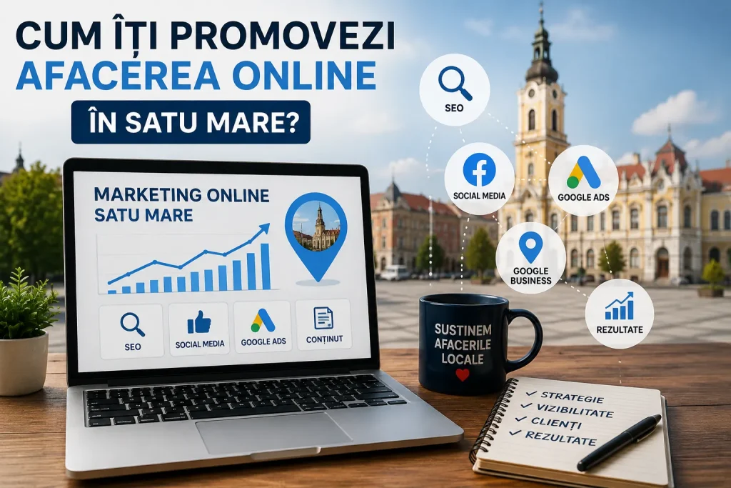 Cum îți promovezi afacerea online în Satu Mare