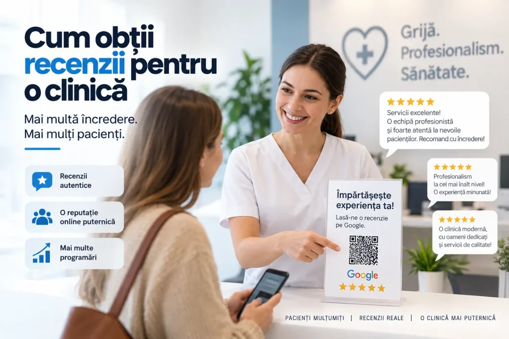 Cum obții recenzii pentru o clinică