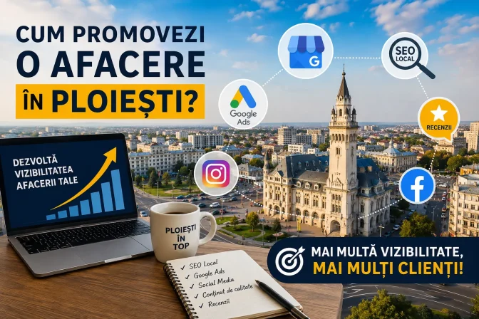 Cum promovezi o afacere în Ploiești – Ghid complet pentru creșterea vizibilității și atragerea clienților locali
