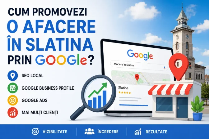 Cum promovezi o afacere în Slatina prin Google? Ghid complet pentru creșterea vizibilității locale