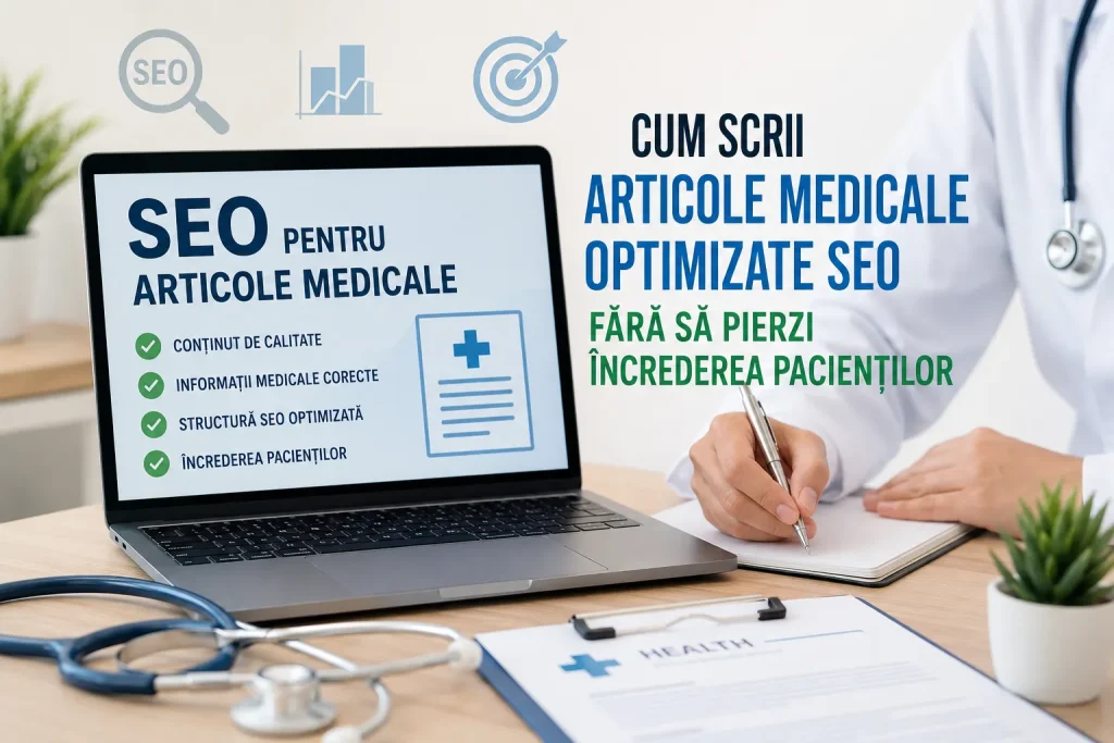 Cum scrii articole medicale optimizate SEO fără să pierzi încrederea pacienților