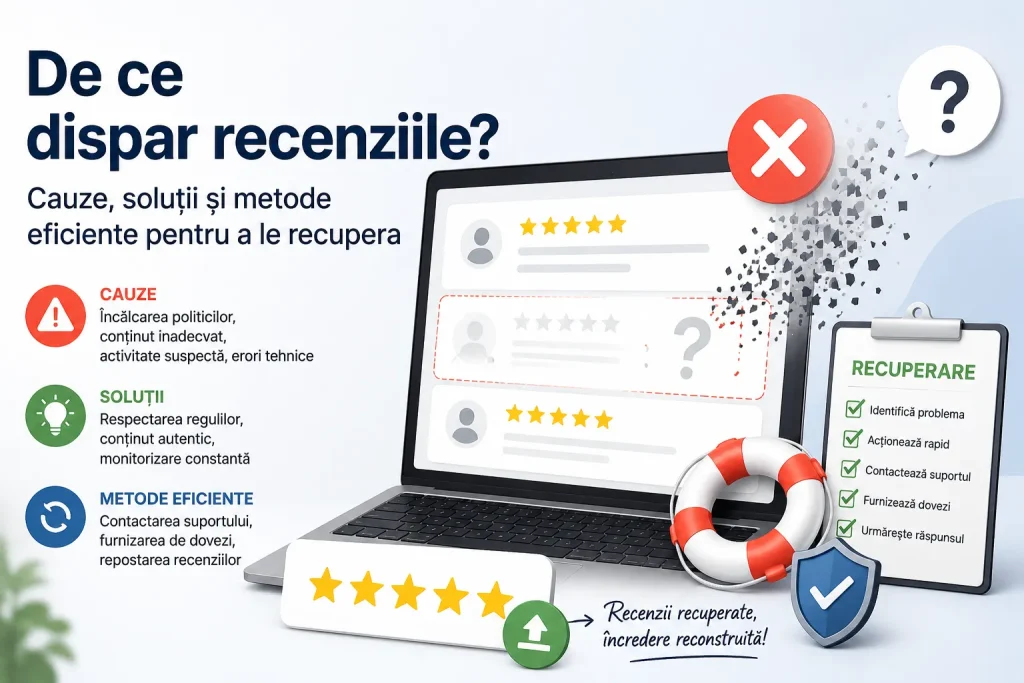 De ce dispar recenziile