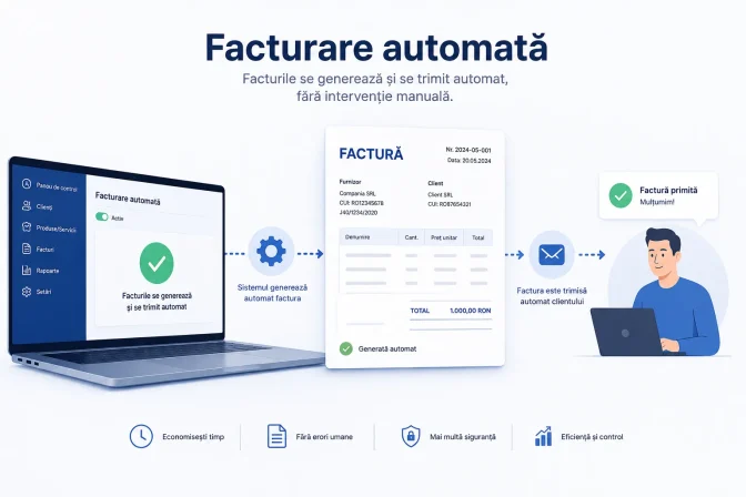 Facturare automată – ghid complet pentru eficientizarea procesului de emitere a facturilor în orice afacere