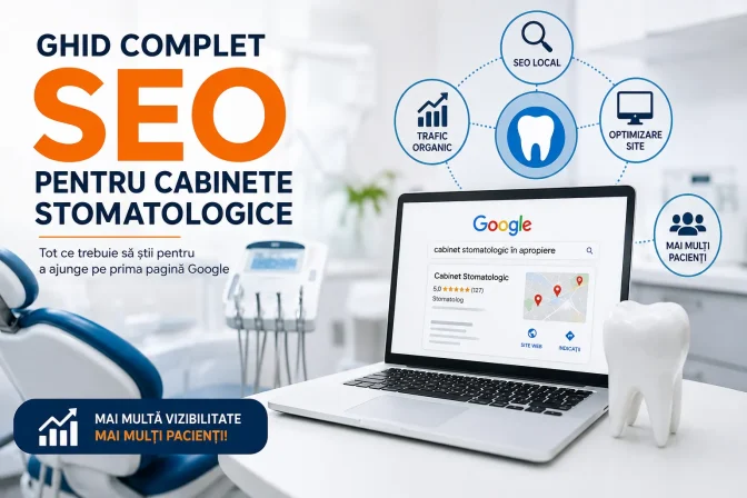 Ghid complet de SEO pentru cabinete stomatologice – Cum ajungi pe prima pagină Google și atragi mai mulți pacienți
