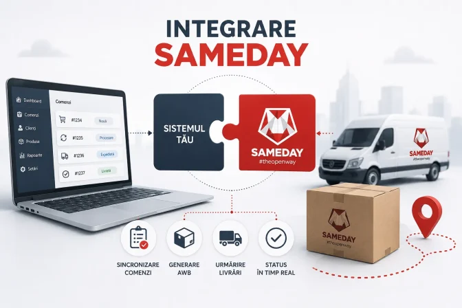 Integrare Sameday – Ghid complet pentru automatizarea livrărilor în magazinele online