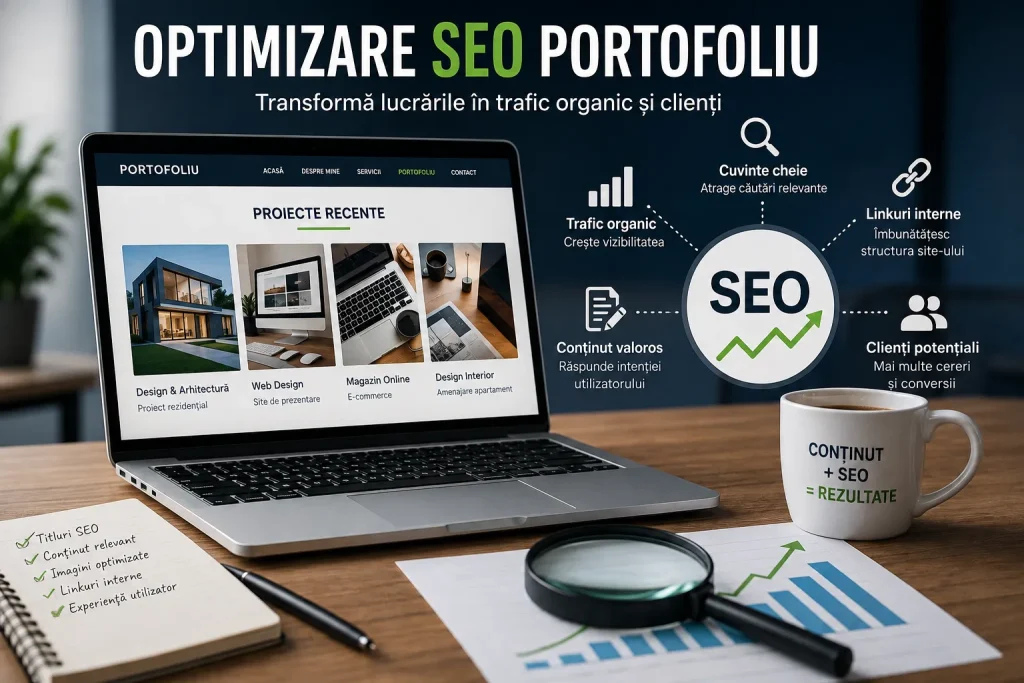 Optimizare SEO portofoliu
