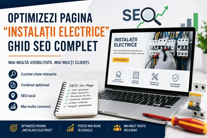Optimizezi pagina „Instalații electrice” – Ghid SEO pentru Google
