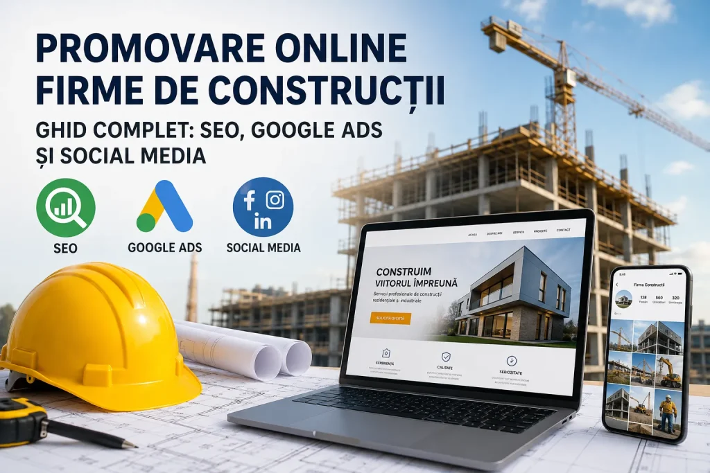 Promovare online firme de construcții