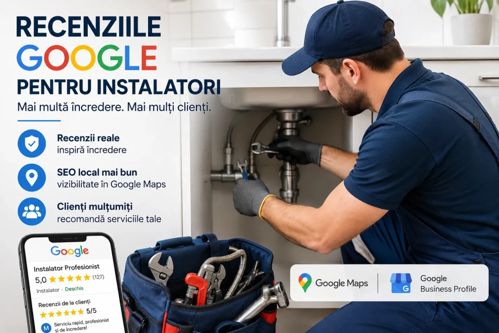 Recenziile Google pentru instalatori