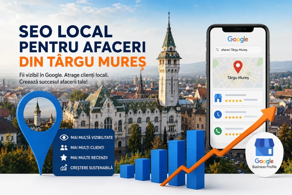 SEO Local pentru afaceri din Târgu Mureș