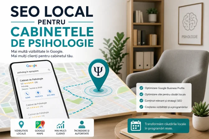 SEO Local pentru cabinetele de psihologie – Promovare eficientă în Google