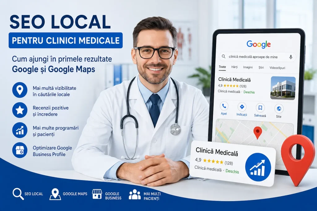 SEO Local pentru clinici medicale