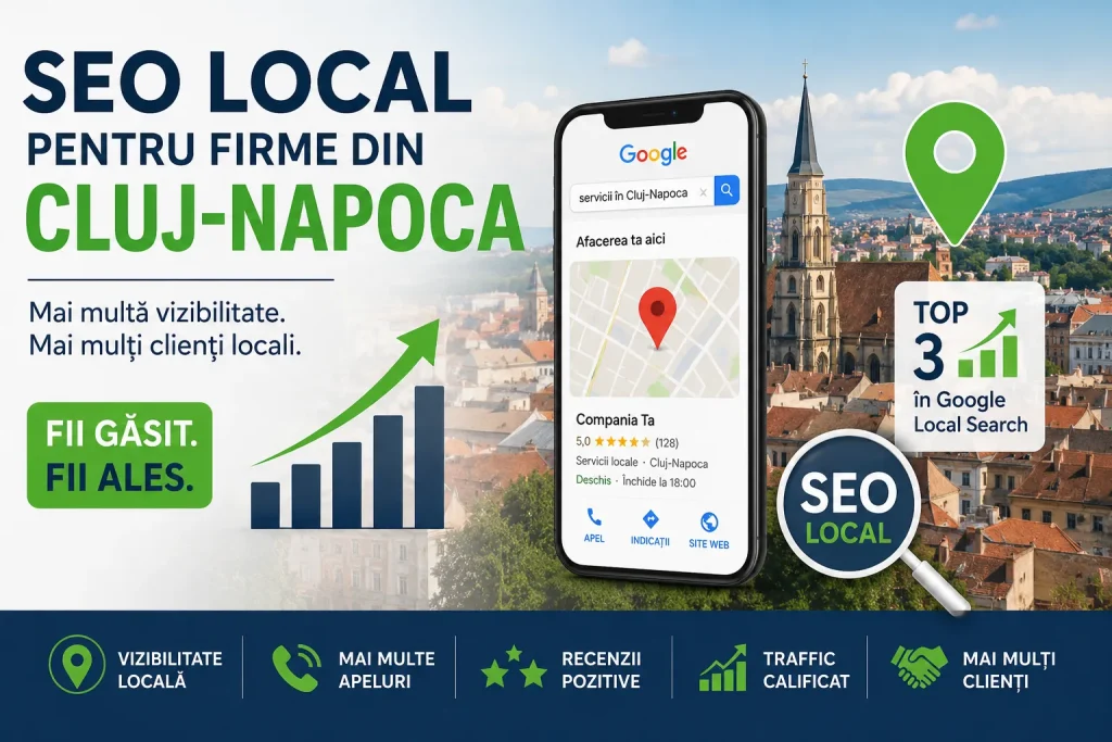 SEO Local pentru firme din Cluj Napoca