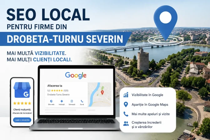 SEO Local pentru firme din Drobeta-Turnu Severin: Ghid complet pentru creșterea vizibilității în Google