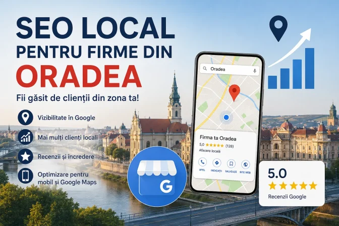 SEO Local pentru firme din Oradea – Ghid complet pentru creșterea vizibilității în Google și atragerea clienților