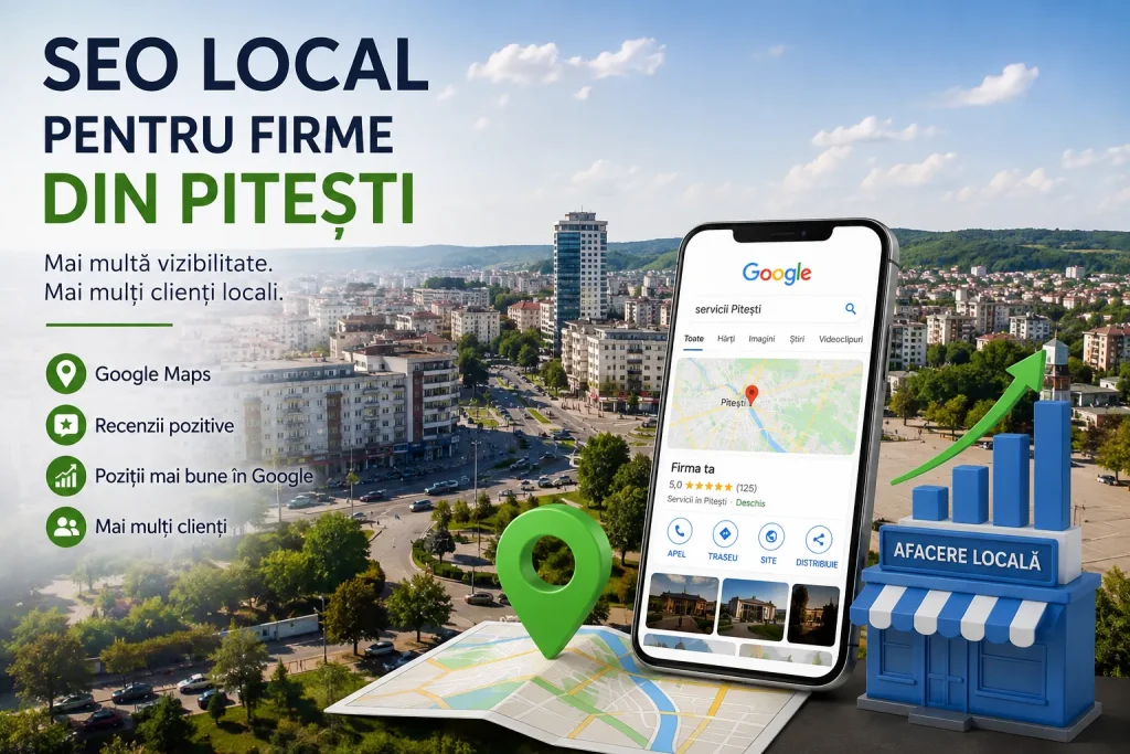 SEO Local pentru firme din Pitești