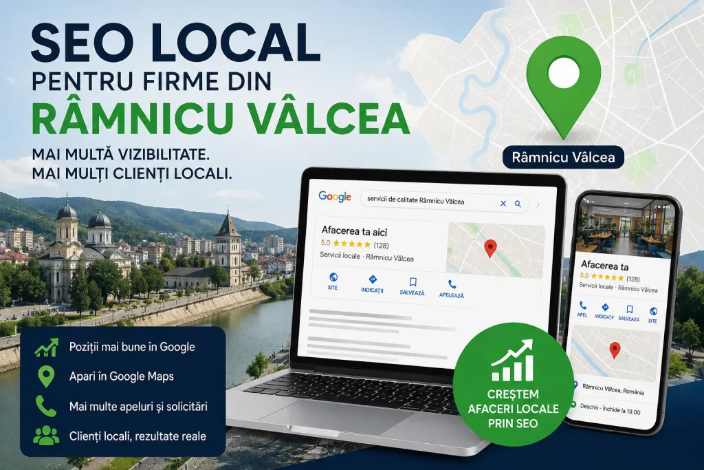 SEO Local pentru firme din Râmnicu Vâlcea