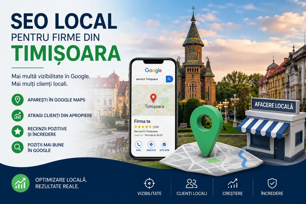 SEO Local pentru firme din Timișoara