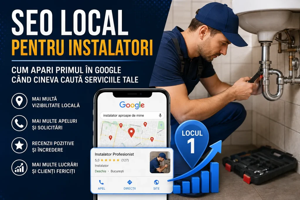 SEO Local pentru instalatori