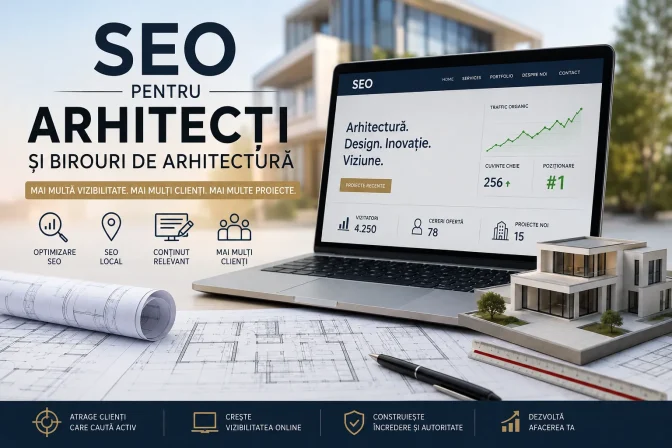 SEO pentru Arhitecți și Birouri de Arhitectură | Mai mulți clienți din Google
