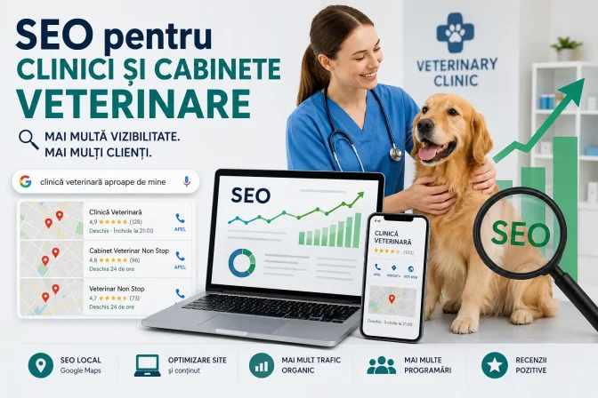 SEO pentru Clinici Veterinare – Promovare și Vizibilitate în Google