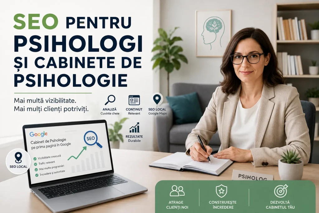 SEO pentru Psihologi și Cabinete de Psihologie