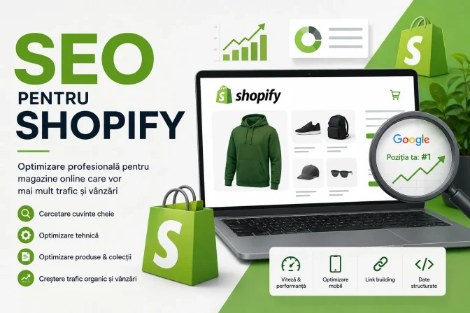 SEO pentru Shopify – Optimizare magazin Shopify pentru Google