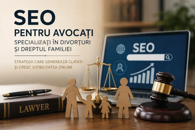 SEO pentru avocați specializați în divorțuri și dreptul familiei: strategii care generează clienți și cresc vizibilitatea online