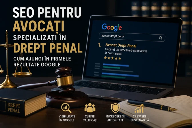 SEO pentru avocați specializați în drept penal: cum ajungi în primele rezultate Google