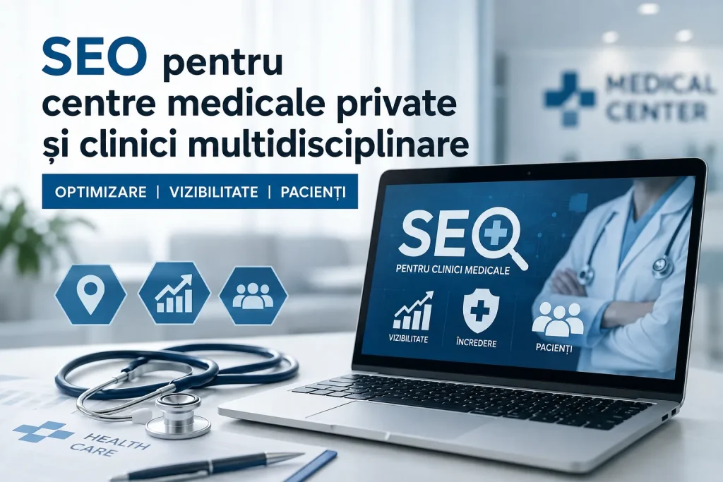 SEO pentru centre medicale private și clinici multidisciplinare