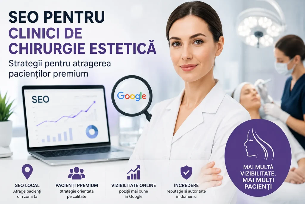 SEO pentru clinici de chirurgie estetică