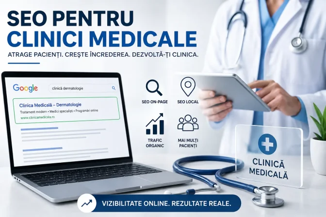 SEO pentru clinici medicale – Ce este și de ce este esențial pentru atragerea pacienților